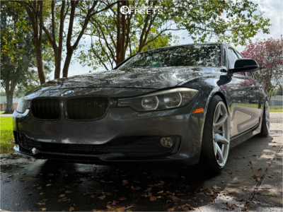 2013 BMW 320i Base - 18x9.5 22mm - Kansei Tandem - Coilovers - 225/40R18