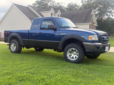 2008 Ford Ranger FX4 - 15x10 -47mm - Pro Comp 69 - Leveling Kit - 235/75R15