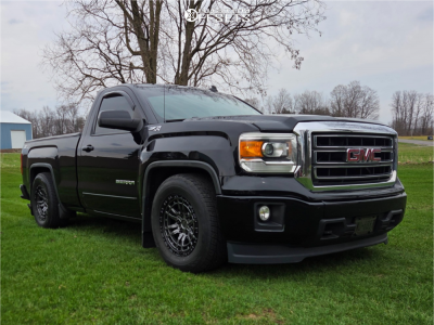 2015 GMC Sierra 1500 SLE - 18x9 12mm - G-FX Tr-24 - Lowered 3F / 5R - 285/60R18