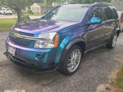 2007 Chevrolet Equinox LT - 20x9.5 18mm - 2Crave N07 - Coilovers - 275/35R20