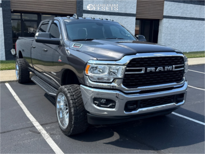2022 Ram 3500 Big Horn - 22x12 -51mm - Vision Rapier - Suspension Lift 2.5" - 33x12.5