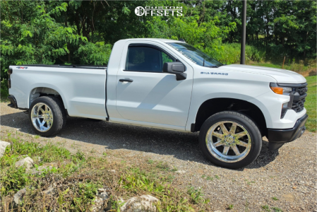 2026 Chevrolet Silverado 1500 WT - 22x12 -51mm - ARKON FORGED Anvil - Leveling Kit - 305/45R22