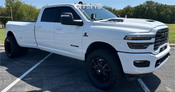2026 Ram 2500 Limited - 20x8.25 105mm - Fuel Blitz - Stock Suspension - 35x12.5