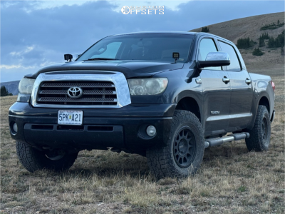 2008 Toyota Tundra Limited - 18x9 25mm - Method MR305 - Leveling Kit - 285/70R18