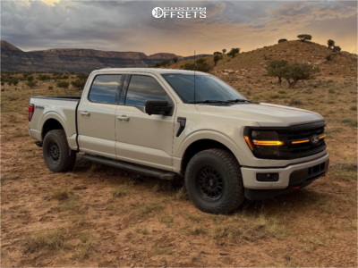 2024 Ford F-150 XLT - 17x8.5 25mm - Method Mr318 - Stock Suspension - 285/70R17