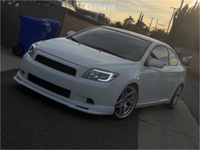 2008 Scion tC Base - 18x8.5 35mm - Kansei Astro - Coilovers - 215/40R18