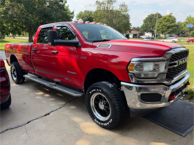 2020 Ram 2500 Tradesman - 18x9 0mm - Alloy Ion Style 171 - Suspension Lift 2.5" - 33x12.5
