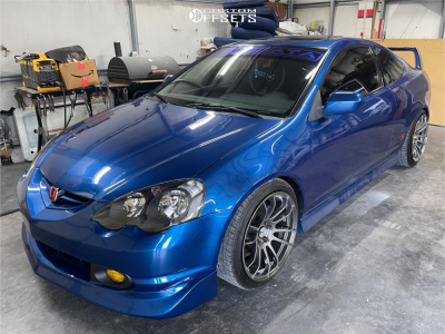 2002 Acura RSX Type-S - 18x9.5 22mm - AVID1 Av20 - Coilovers - 225/45R18