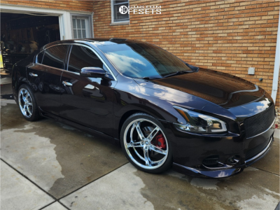 2010 Nissan Maxima SV - 20x9 35mm - 2Crave N38 - Lowering Springs - 255/35R20
