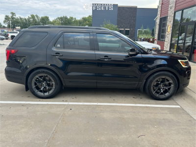 2018 Ford Explorer Sport - 20x9.5 33mm - RTR Aero 5 - Lowered on Springs - 285/45R20