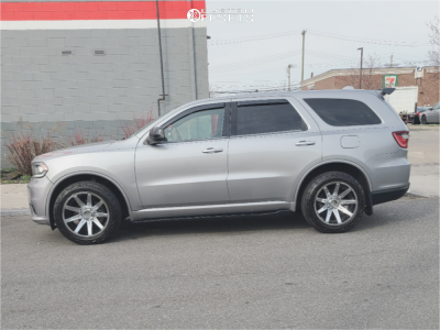 2019 Dodge Durango GT - 20x10 -19mm - Monster Offroad M25 - Stock Suspension - 265/50R20