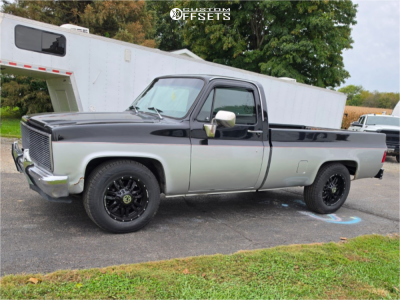 1983 Chevrolet C20 Scottsdale - 18x9 12mm - Anthem Off-Road Equalizer - Lowered 2F / 4R - 275/65R18