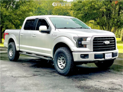 2015 Ford F-150 with 17x8.5 6 Icon Alloys Compression and 285/75R17 ...