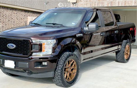 2018 Ford F-150 XL - 20x9 12mm - VenomRex Vr601 - Leveling Kit - 305/55R20