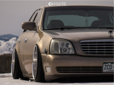 2002 Cadillac DeVille with 19x11 3 Wald Duchatelet and 225/40R19