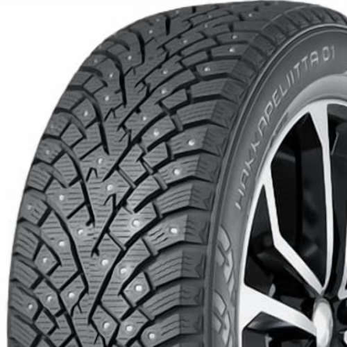 Anovia Kano Chrome 18x10.5 +22mm with Nokian Hakkapeliitta 01