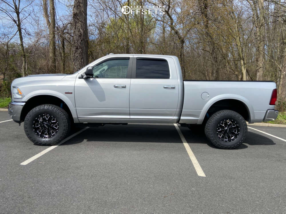 2017 Ram 2500 with 18x9 12 Ultra Hunter and 295/70R18 Cooper Discoverer ...