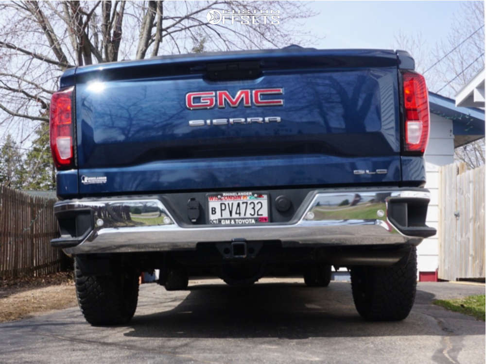 2019 GMC Sierra 1500 with 20x9 12 Vision Spyder and 265/60R20 Atturo