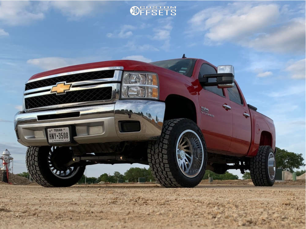 1 2013 Silverado 1500 Chevrolet Zone Suspension Lift 65in Arkon Off Road Caesar Chrome