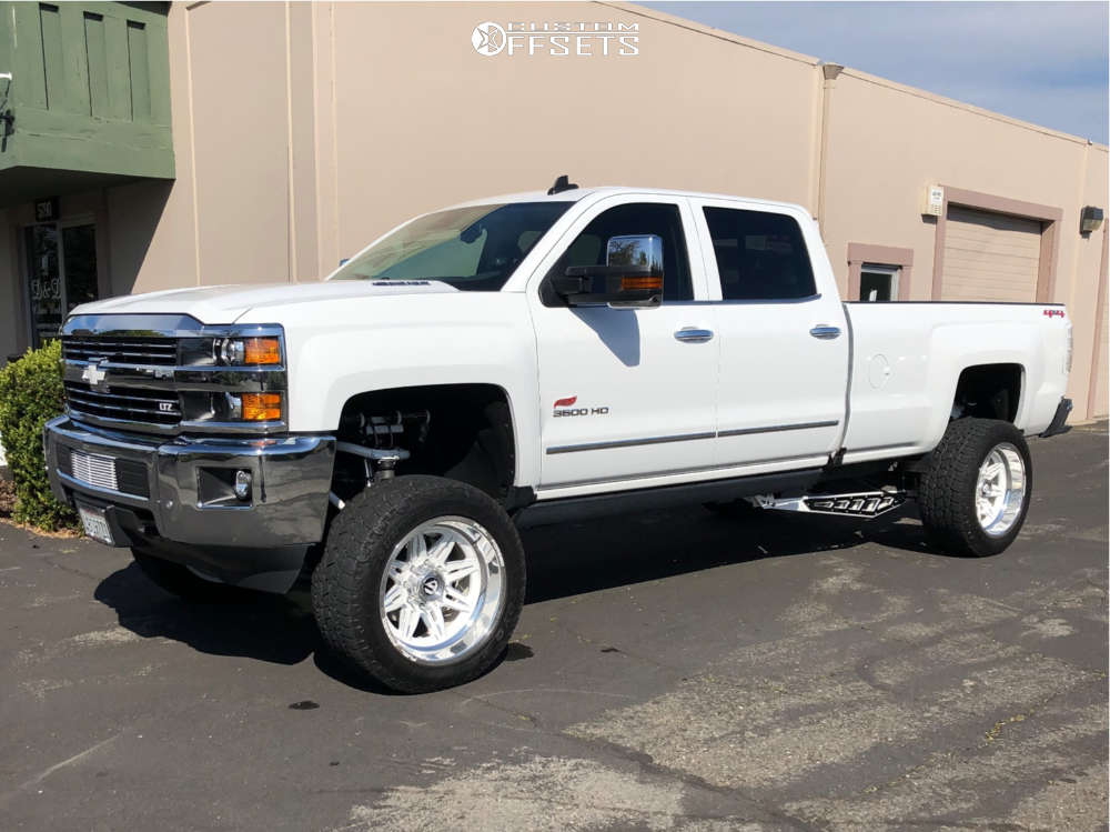 Fuel FFC26 22x12 51 Black Milled DB2622207245 Custom Offsets