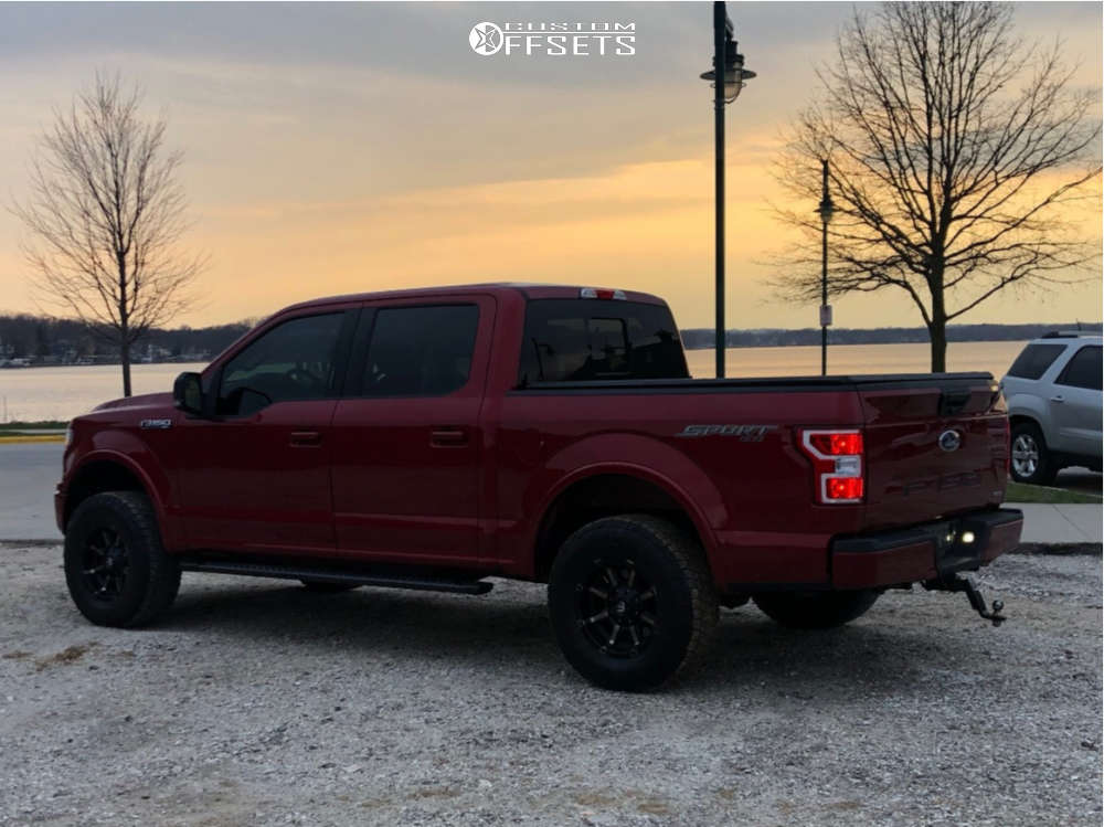 2019 Ford F-150 with 17x9 -12 Fuel Coupler and 275/65R17 Nitto