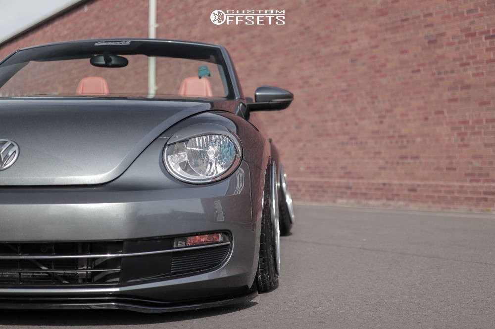 2015 Volkswagen Beetle with 18x10 16 BBS Rs and 215/45R18 Nankang NS2 ...