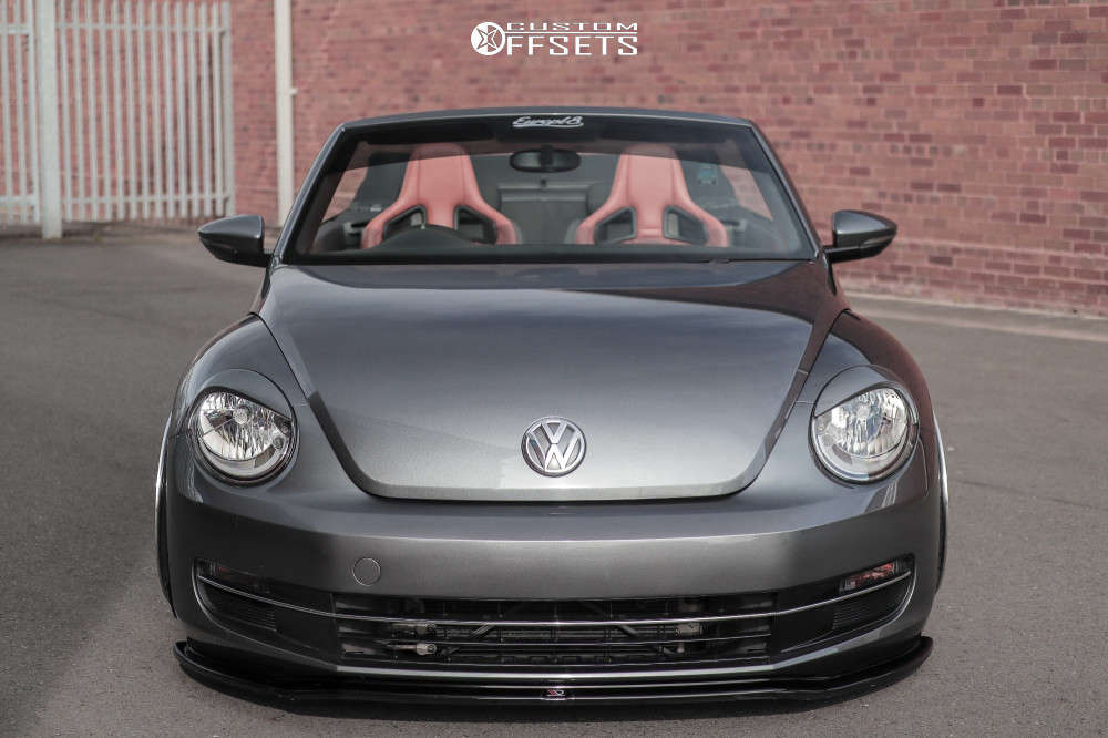 2015 Volkswagen Beetle with 18x10 16 BBS Rs and 215/45R18 Nankang NS2 ...