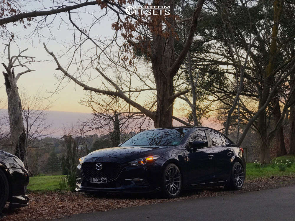 山田様　BBS③ Cm_mz3 (📸 @c.malick_media) 2017 Mazda 3 Grand Touring Vors TR4