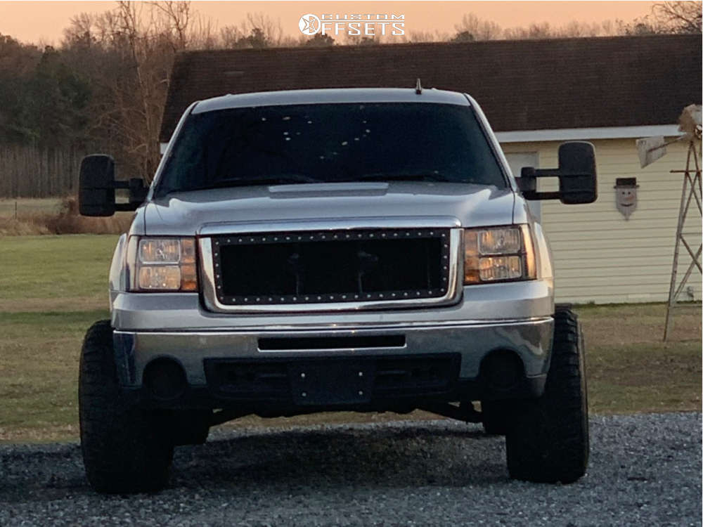 2010 GMC Sierra 1500 Wheel Offset Super Aggressive 3"-5" Leveling Kit | 1038511 | Custom Offsets