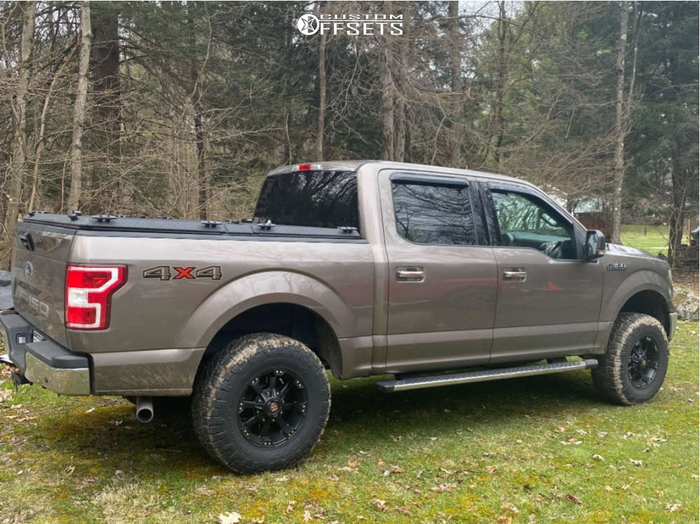 2018 Ford F-150 with 17x9 12 Ballistic Morax and 285/70R17 Nitto Ridge ...