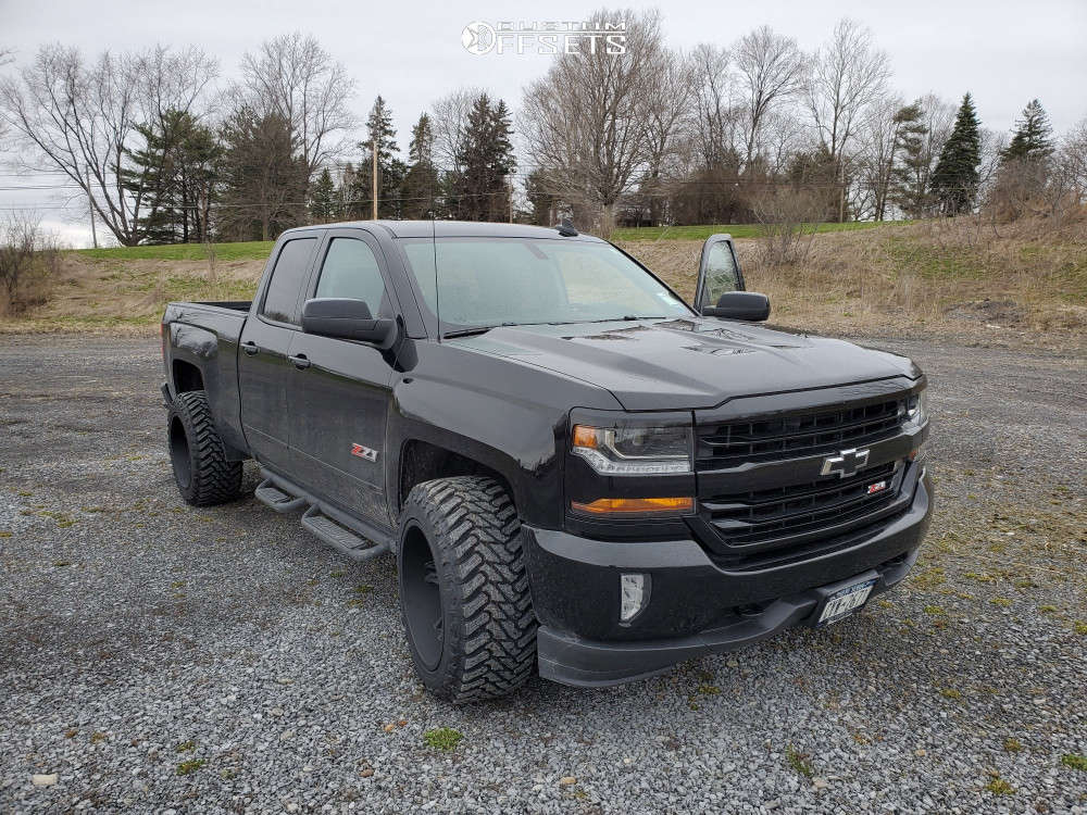 Vision Razor Silverado 2018 Chevrolet Silverado 1500 with 20x12 -51 Vision Razor and 33/12 ...