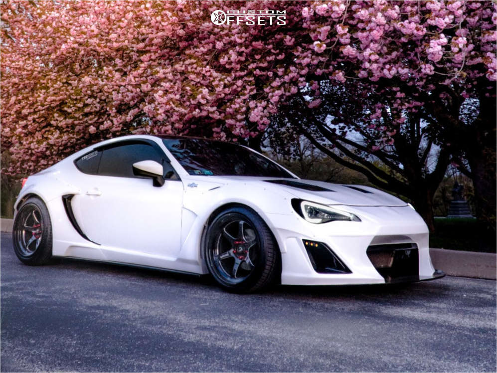 2013 Scion FR-S with 18x9.5 10 Cosmis Racing XT-006R and 245/35R18