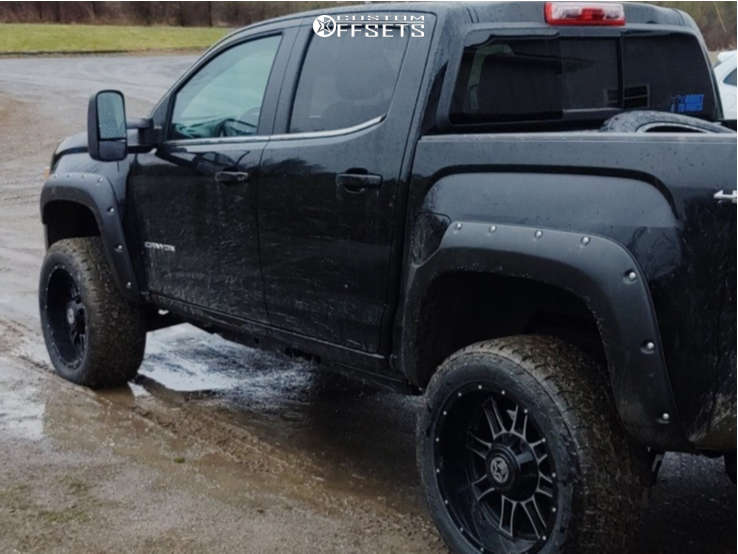 2019 GMC Canyon with 20x10 24 Anthem OffRoad Instigator and 285/50R20 Nitto Terra Grappler G2