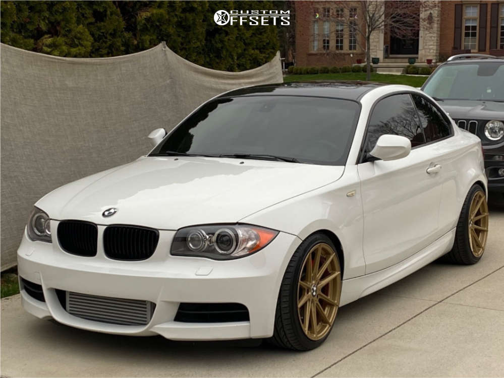 2011 BMW 135i with 18x8.5 35 TSW Bathurst and 215/40R18 Hankook Ventus