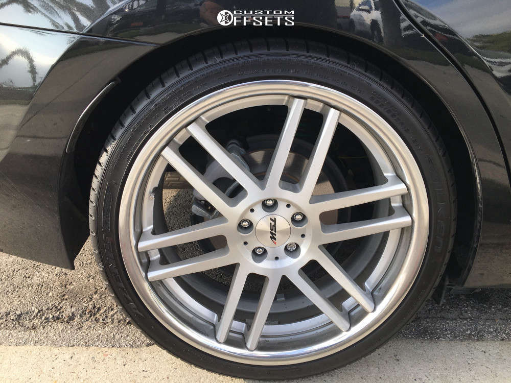 2017 Toyota Corolla with 19x8 35 TSW Rouen and 235/35R19 Falken Azenis ...