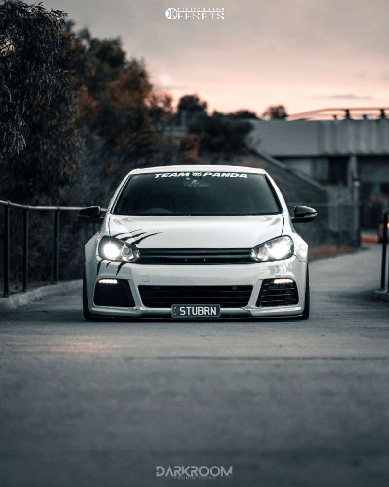 Rssw Rims Golf R 2011 Volkswagen Golf R with 18x8.5 30 ESR Sr02 and 225/35R18 Goodyear ...