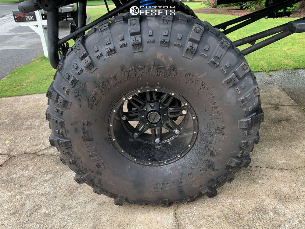 1999 Ford F350 Super Duty with 20x14 76 Fuel Octane and 54/19.5R20