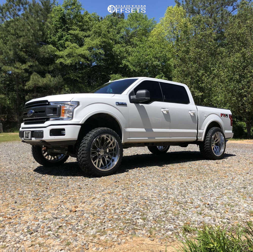 2018 Ford F-150 with 24x12 -44 Axe Offroad Ax1.5 and 35/12.5