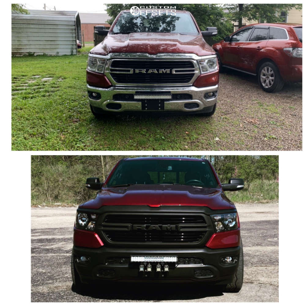Side By Side Of Chrome Delete On My 2019 Ram Plasti Dipped, 58 OFF