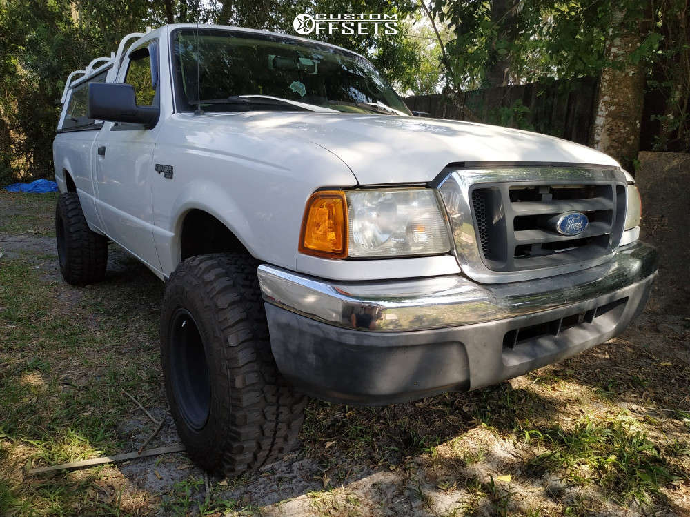 1 2005 Ranger Ford Fabtech Suspension Lift 25in Pro Comp Series 69 Black