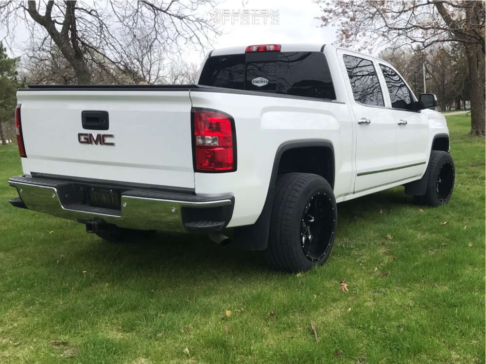 2014 GMC Sierra 1500 with 20x12 57 Vision Spyder and 275/55R20