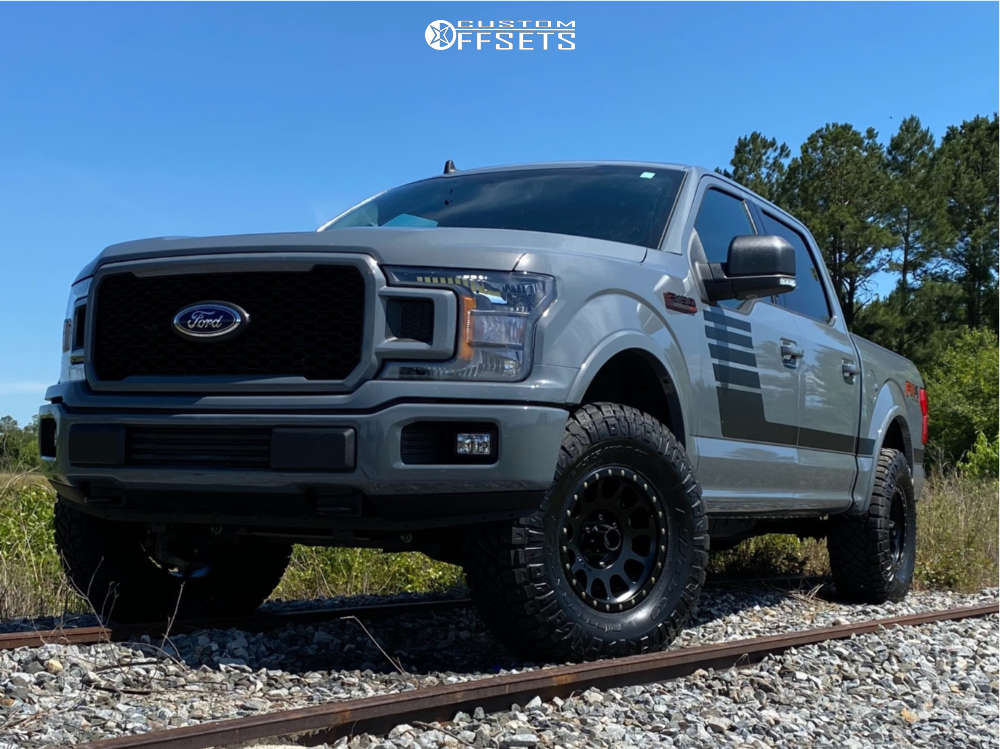 2019 Ford F-150 with 17x8.5 0 Method Nv and 315/70R17 Nitto Ridge ...