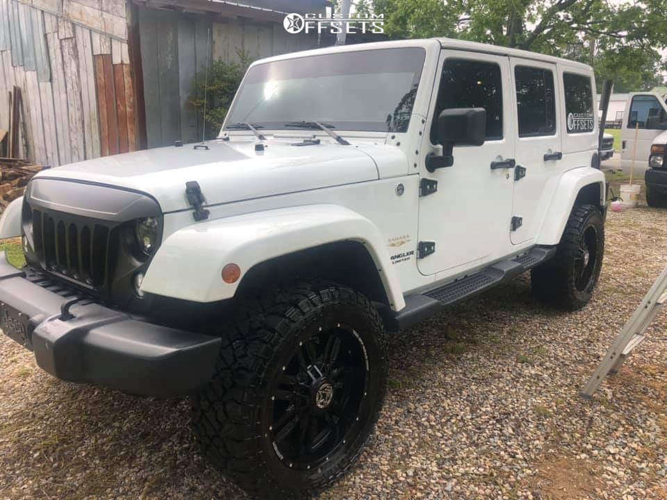 2015 Jeep Wrangler with 20x9 Anthem OffRoad Equalizer and 33/12.5R20