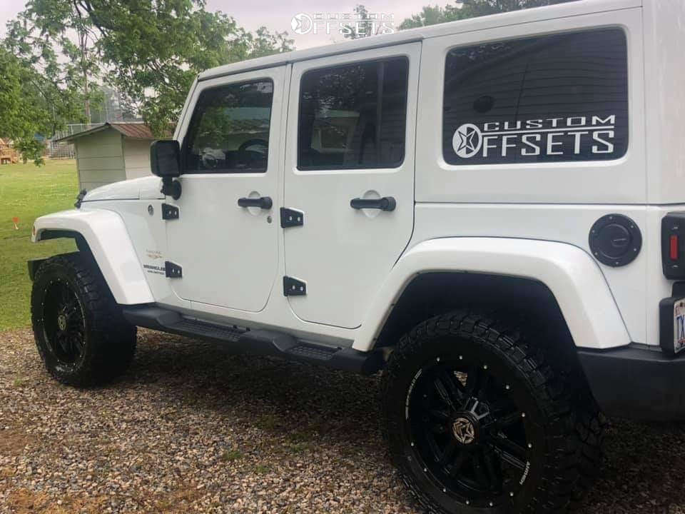 2015 Jeep Wrangler with 20x9 Anthem OffRoad Equalizer and 33/12.5R20