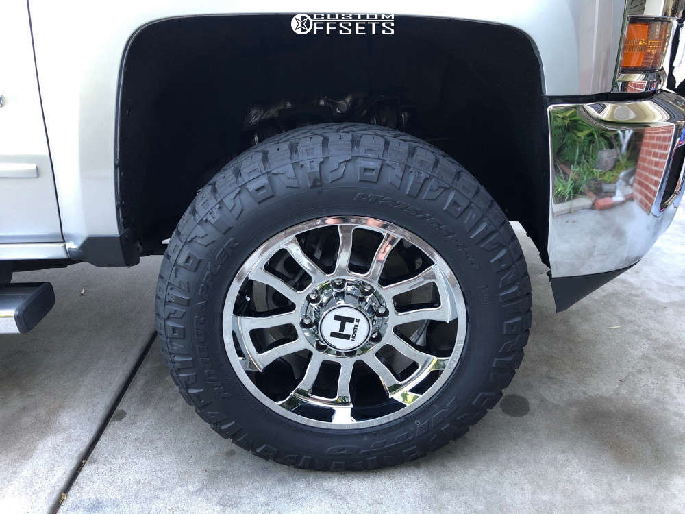 2016 Chevrolet Silverado 2500 HD with 20x9 0 Hostile Gauntlet and 275 ...