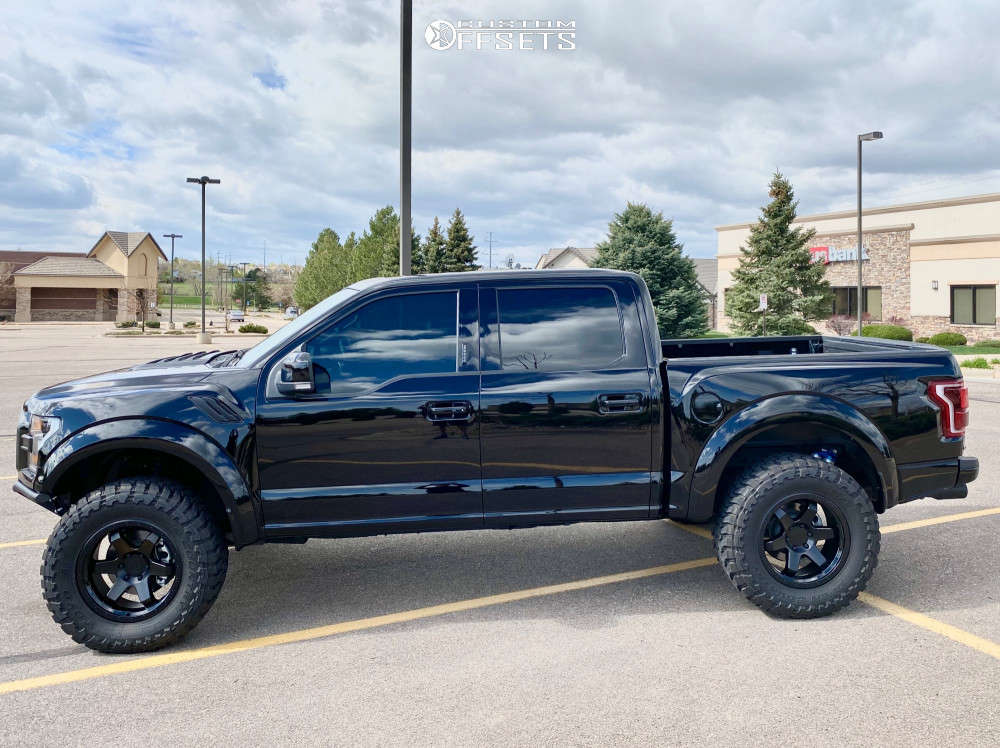 2017 Ford Raptor with 20x9 1 Rotiform Six R151 and 37/12.5R20 Toyo ...
