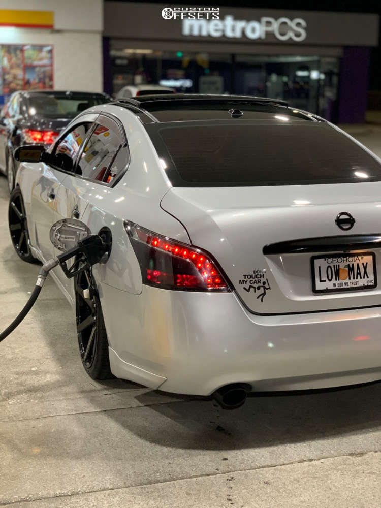 2012 Nissan Maxima with 20x9 35 Niche Verona and 245/35R20 Achilles Atr Sport 2 and Coilovers