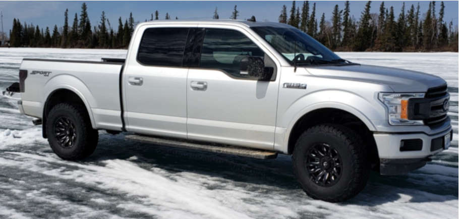 2019 Ford F-150 with 17x9 Fuel Blitz and 285/70R17 BFGoodrich All ...