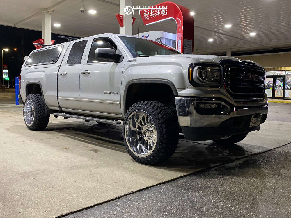 2017 GMC Sierra 1500 with 22x12 51 Cali Offroad Summit and 33/12.5R22