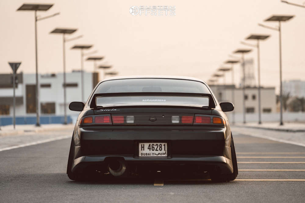 1996 Nissan S14 with 18x9.5 33 BBS Rs and 215/40R18 Accelera Phi-r and ...